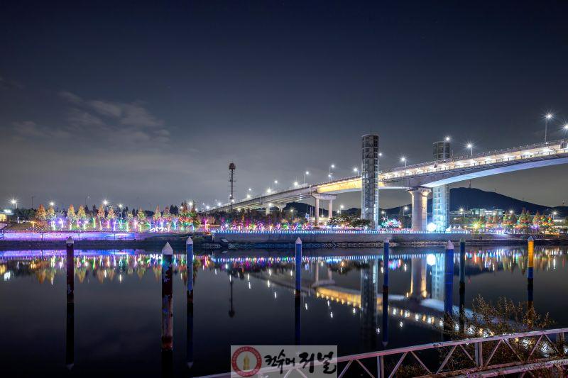 계양아라온 빛의 거리 야경.jpg