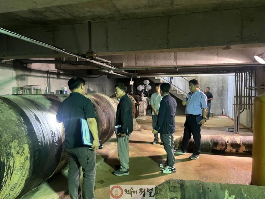 7. 고양시, 집중호우 및 폭염 대비 상하수도 시설물 안전점검 실시 (1).JPG