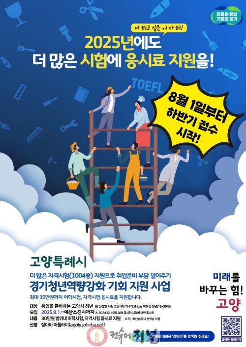 2. 고양시, ‘경기청년역량강화 기회 지원 사업’ 하반기 접수 시작.jpg