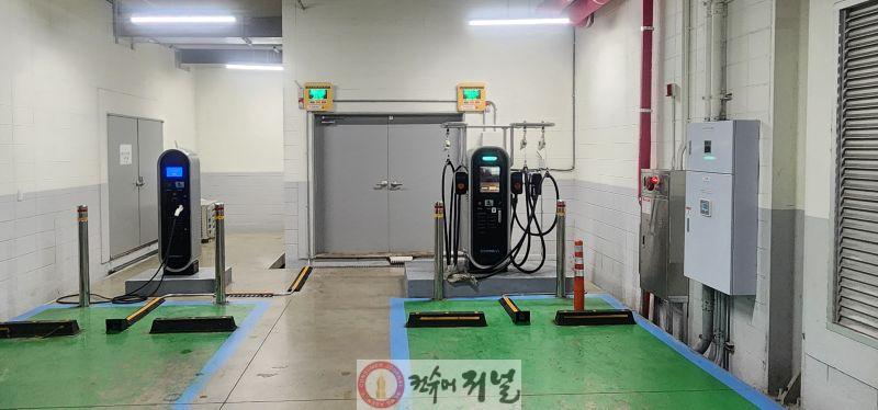 전곡 전통시장 공영주차장 전기차 충전소 화재 예방 시스템 구축.jpg