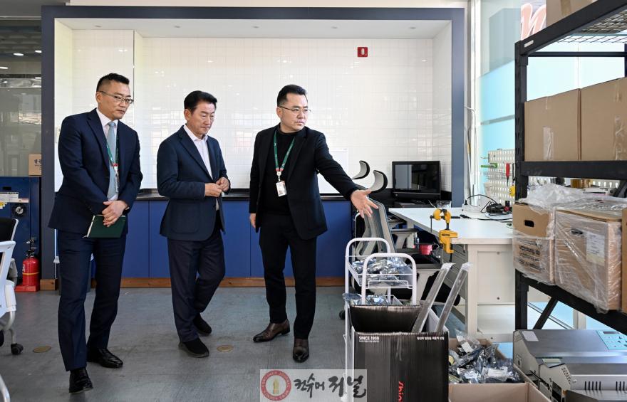1.기업투자유치과(의정부시, 기업 정착 직접 챙긴다, (주)CNJ헬스케어 방문)1.JPG