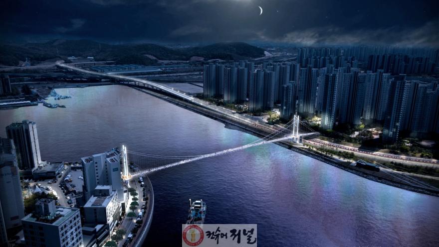보도자료1-2 배곧~월곶 경관육교(보도교) 조감도_야간뷰.jpg