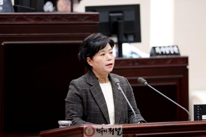 (사진1)인천시의회 유승분 의원, 인천시 조직개편에 대해 전략·일관성 확보 촉구.jpg