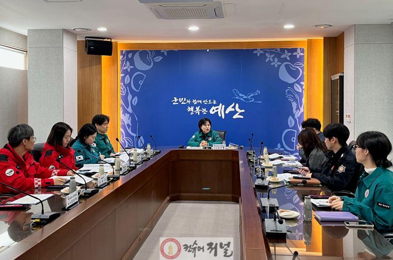 3.산림 인접 의료기관 대상 산불대피 도상훈련 모습.jpg