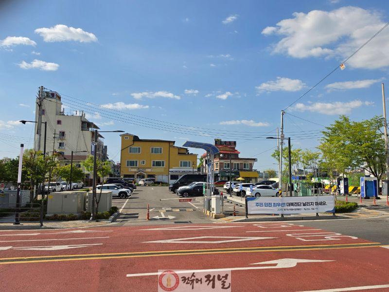 2.연천군시설관리공단, 전곡역 공영주차장 5부제 시행1.jpg