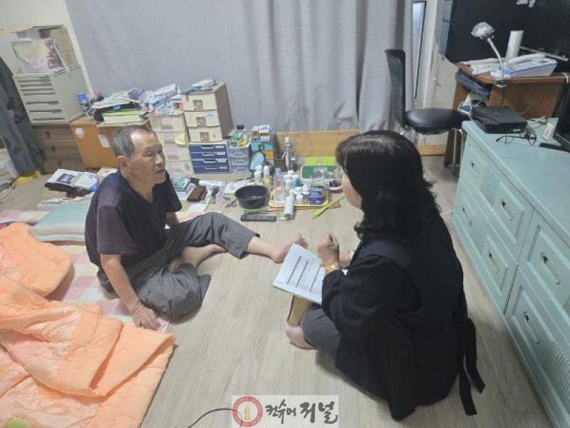 4.재가의료급여 케어플랜 수립을 위한 필요도 조사 모습.jpg