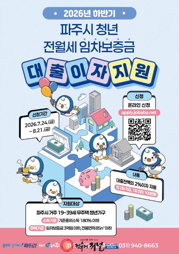 3. 파주시, 청년 전월세 임차보증금 대출이자 연 최대 200만 원 지원.jpg
