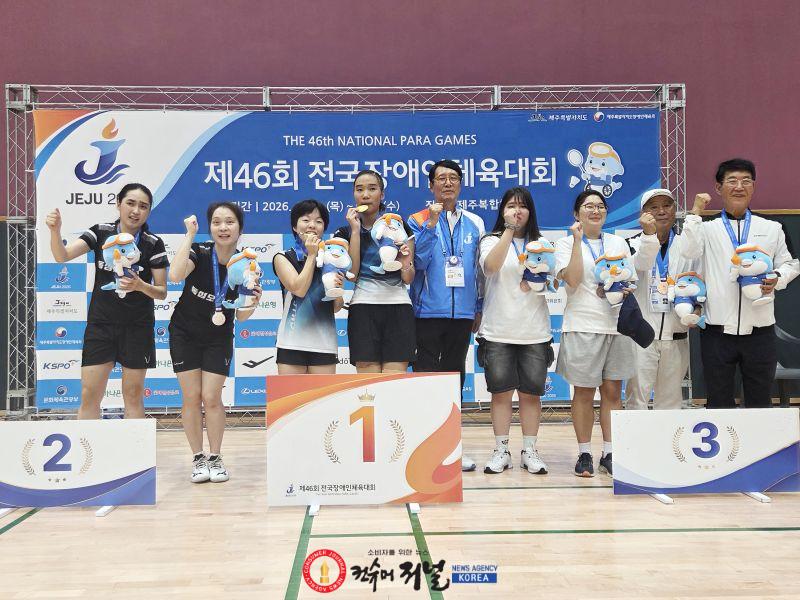 3.연천군 김수아 선수, 전국장애인체육대회 배드민턴 여자 복식 ‘3연패’ 달성.jpg