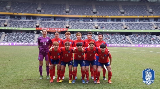 여자대표팀, 멕시코에 0-2 패...4개국 대회 ‘1승 1패’