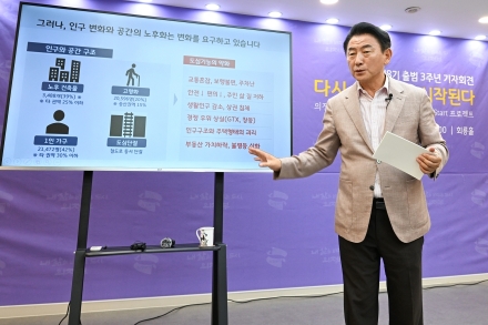 의정부시, 기자회견 통해 정체된 도시의 심장 ‘흥선권역’ 재편할 것 밝혀