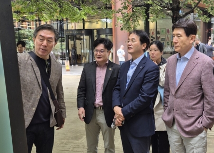 이동환 고양시장, 英런던 킹스크로스서 지속가능한 도시전략 살펴