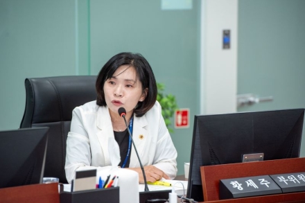 황세주 경기도의원, 사회서비스원 경로당 지원사업 지연 해명에 ‘쓴소리’