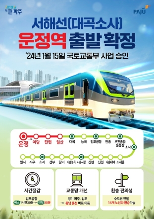 [기획특집] 파주시, ‘교통비전 30·30·30 플러스’로 교통 선진도시 도약