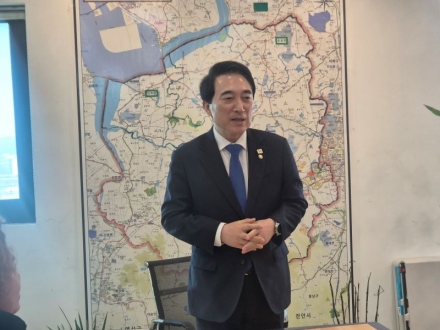박수현 충남도지사 출마예정자, 홍성·예산·아산 민심 경청 행보 이어가… "충남을 AI대전환의 심장으로"