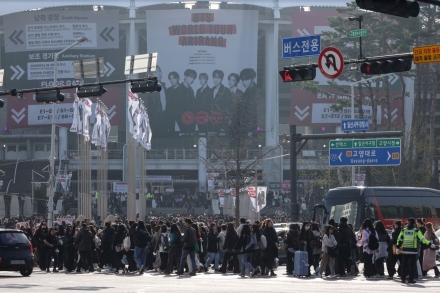 【포토뉴스】 BTS 월드투어 in 고양, 전 세계 아미 고양시로 집결