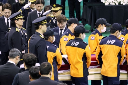 남종섭 경기도의회 의장, 故 김진석 소방위 영결식 참석 “숭고한 희생 잊지 않겠습니다”
