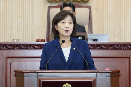 신인선 고양시의원, 5분 발언 통해 사회적경제 기업 지원 활성화 촉구