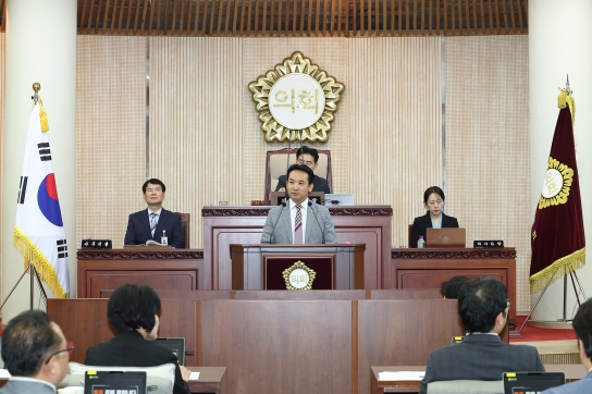 송규근 고양시의원, 5분 발언 통해 “고양시에 시기(市旗)가 없다”