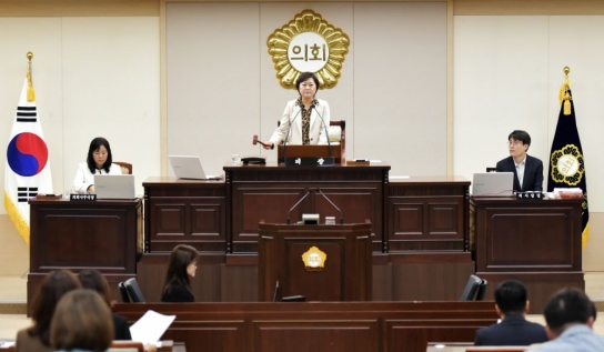 부평구의회 제265회 임시회 개회