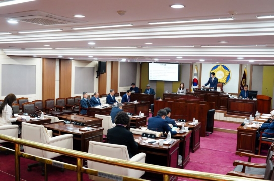 포천시의회, 제182회 임시회 개회