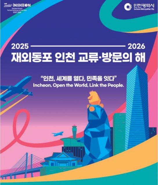 인천시, '2025~2026 재외동포 교류·방문의 해' 본격 홍보 돌입