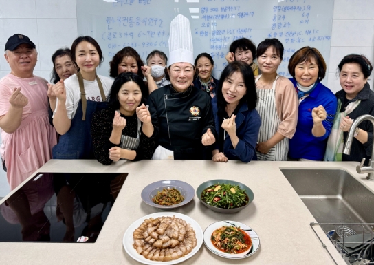고양시, 일산열무를 이용한 3가지 요리 실습 교육 실시