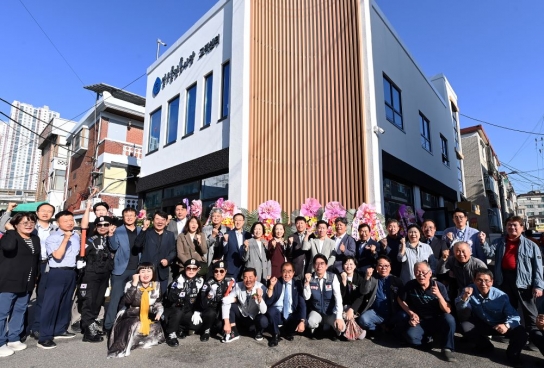 부평구, 열우물전통시장 고객지원센터 건립공사 준공식