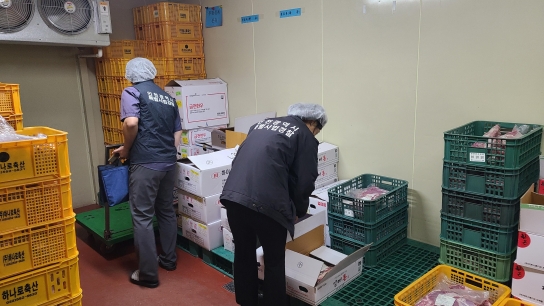 인천시, 학교급식 농‧축‧수산물 납품업체 대상 불법행위 기획 수사 가져
