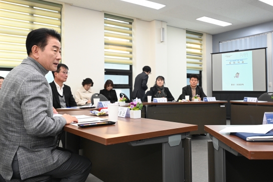 의정부시, 2025 을사년 흥선‧호원권역 티타임 개최