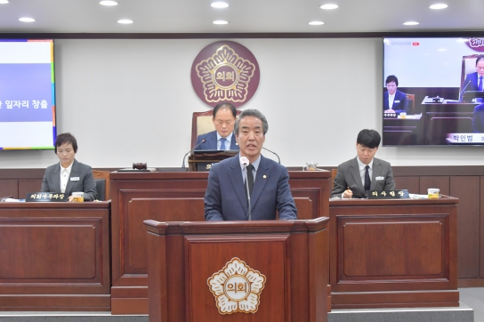 박인범 동두천시의원, “5분 자유발언은 시민의 목소리! 충실하고 진지하게 답변해야!”