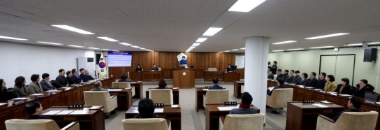 계양구의회, 제258회 임시회 개회