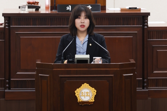 정예지 부평구의원 “경사로는 권리이자 존엄... 실질적 설치 지원 필요”
