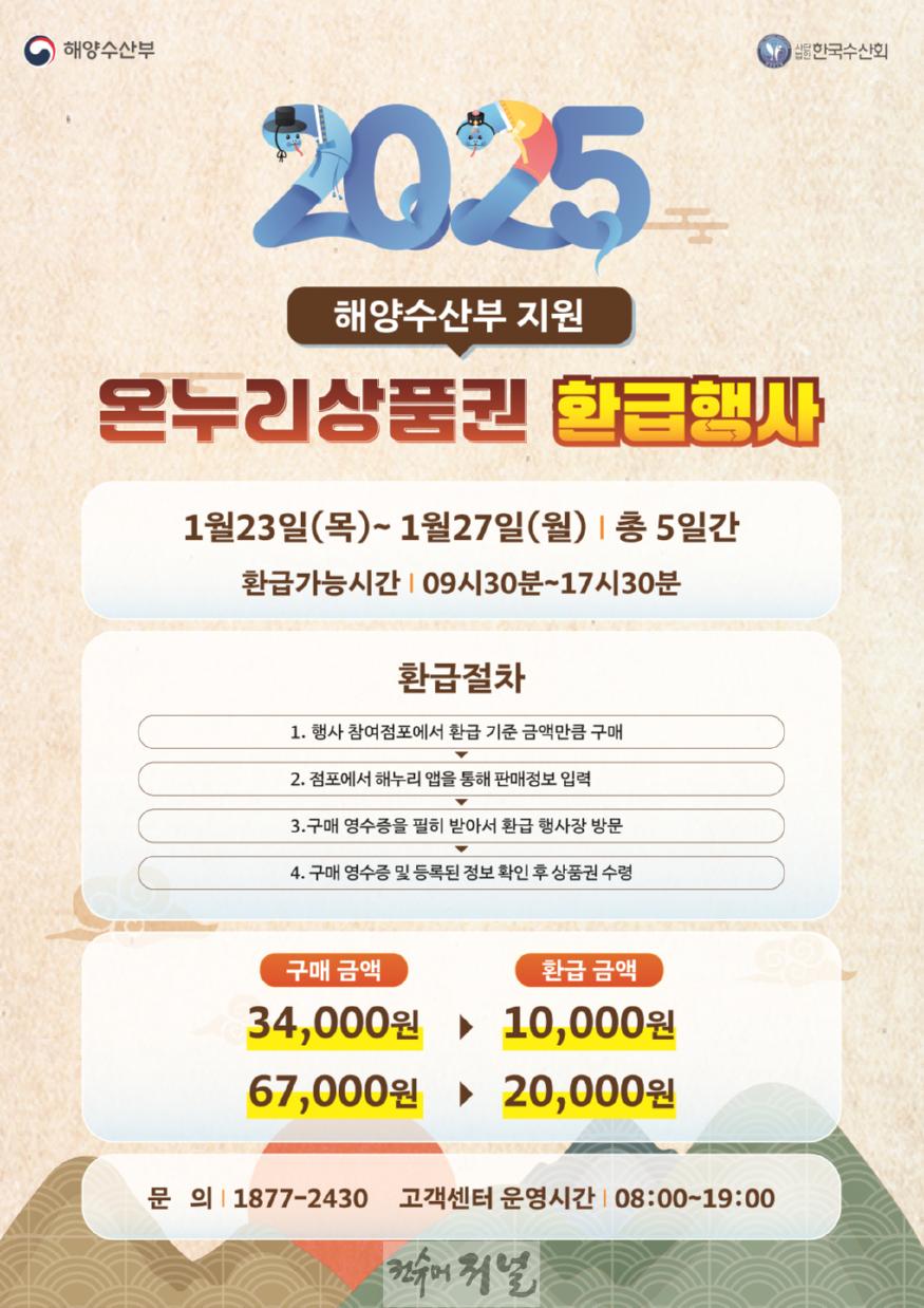 보도자료1 오이도전통수산시장, 설 온누리상품권 환급행사 5일간 추진.jpg