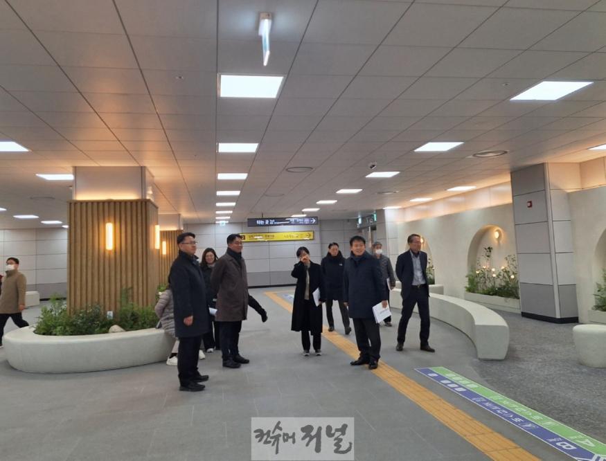 5. 최병갑 파주시 부시장,‘수도권광역급행철도(GTX)-A 운정중앙역 환승센터 현장점검’ (1).jpg