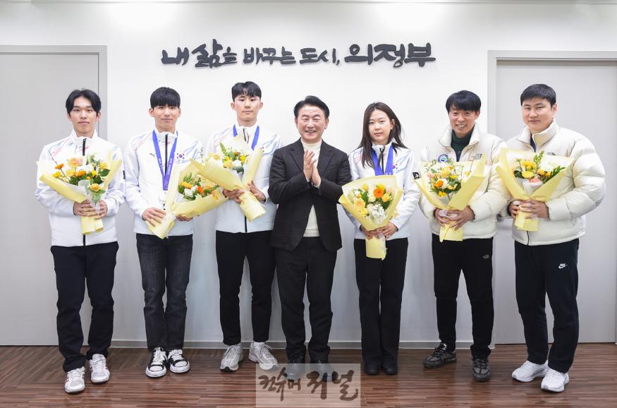 2.체육과(의정부시, 2025 하얼빈 동계 아시안게임 출전 선수단 환영식 열어)1.jpg