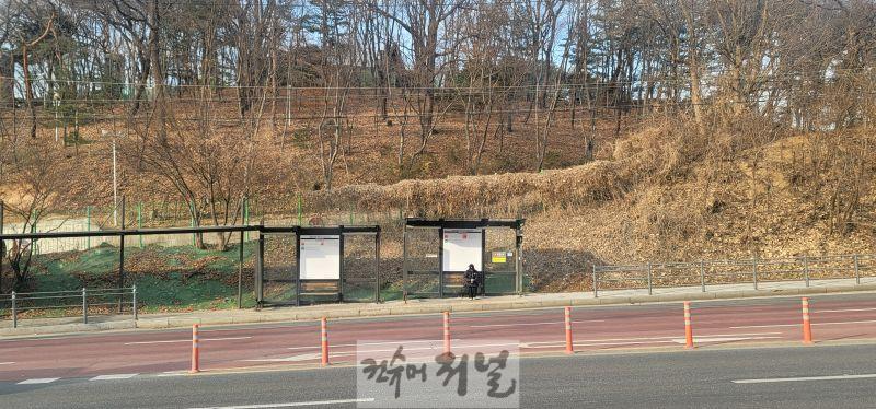 보라동 쌍용아파트 입구 삼거리 버스정류소 현장.jpg
