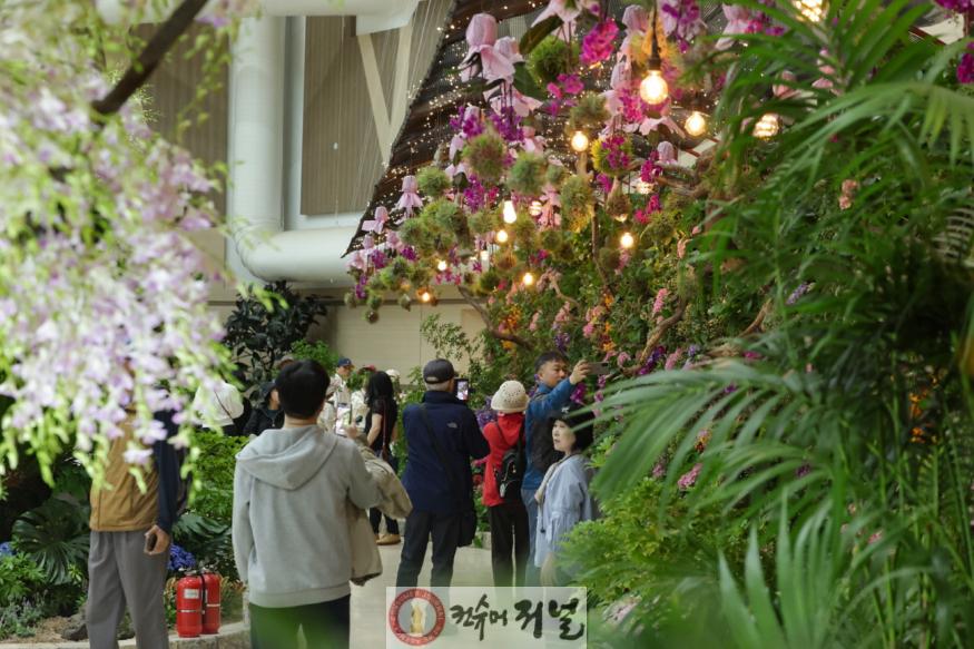 1-2. 2025고양국제꽃박람회 숨 쉬는 실내정원 ‘수직 정원’.jpg